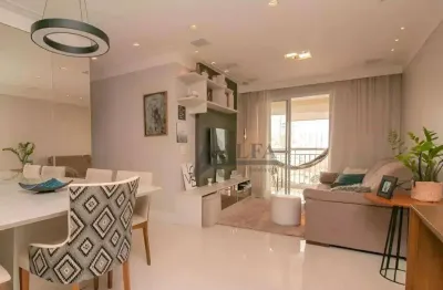 ** Imaginare - OPORTUNIDADE - Maravilhoso apto. em andar alto c/ ampla varanda gourmet c/ churrasqueira - 1 Vaga - Próx. ao Metrô **