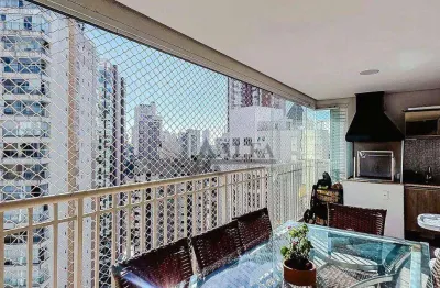 ** Parque Anália Franco - I M P E R D Í V E L - Lindo apartamento em andar alto c/ ampla varanda gourmet c/ churrasqueira **