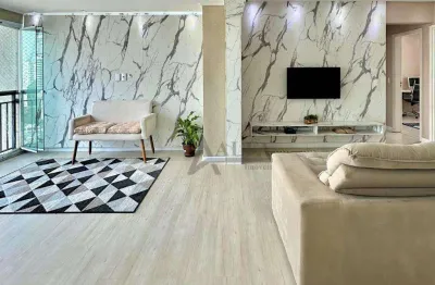** gran quadra san felipe palazzo - oportunidade - lindo apto. c/ ampla varanda gourmet c/ churrasqueira totalmente integrada as salas - 2 vagas **