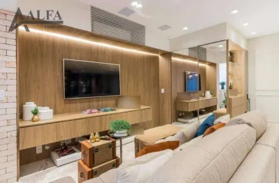 ** Class Anália Franco - I M P E R D Í V E L - Cinematográfico apartamento em andar alto c/ varanda gourmet c/ churrasqueira **