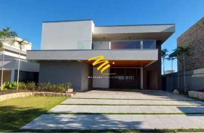 Sobrado à venda em campinas, loteamento mont blanc residence, com 5 quartos, com 527 m²