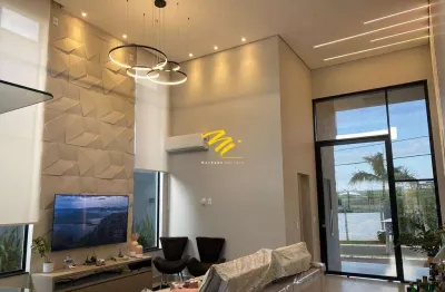 Casa à venda em paulínia, parque brasil 500, com 3 suítes, com 213 m², terras do cancioneiro