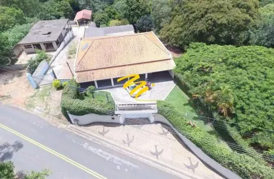Casa à venda em campinas, parque jatibaia (sousas), com 6 quartos, com 450 m²