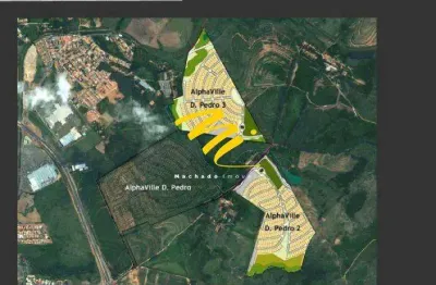 Terreno à venda em campinas, alphaville dom pedro 2, com 437.9 m²
