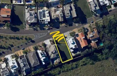 Terreno à venda em campinas, alphaville dom pedro, com 628 m²