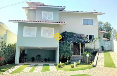 Sobrado à venda em valinhos, jardim soleil, com 4 suítes, com 286 m², florada da mata