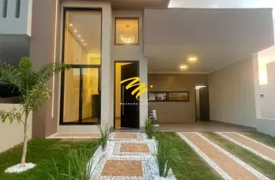 Casa à venda em paulínia, vila monte alegre, com 3 suítes, com 147 m², terras da estância