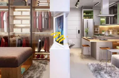 Apartamento à venda em campinas, centro, com 1 suíte, com 41 m², mandarim guanabara patriani