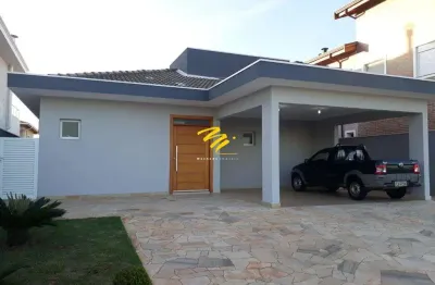 Casa à venda em paulínia, parque brasil 500, com 3 suítes, com 170 m², terras do cancioneiro