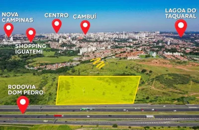 Terreno à venda em campinas, parque dos jacarandás, com 50000 m²