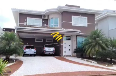 Sobrado à venda em paulínia, parque brasil 500, com 4 suítes, com 347 m², terras do cancioneiro