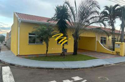 Casa à venda em paulínia, betel, com 3 quartos, com 170 m², porto do sol