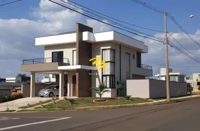 Casa à venda em paulínia, parque brasil 500, com 4 suítes, com 190 m², terras do cancioneiro