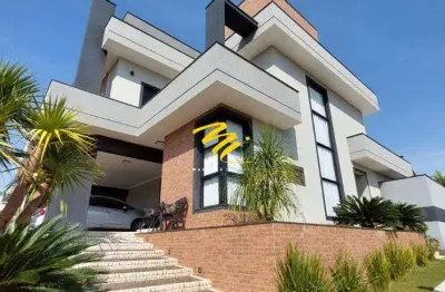 Casa à venda em paulínia, parque brasil 500, com 4 suítes, com 315 m², terras do cancioneiro