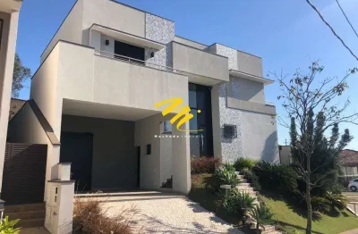 Sobrado à venda em campinas, loteamento parque dos alecrins, com 4 suítes, com 320 m²