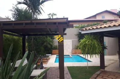 Sobrado à venda em valinhos, santa cruz, com 3 suítes, com 280 m², terras do caribe