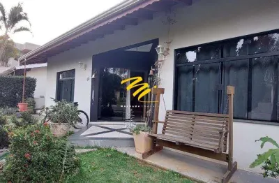 Sobrado à venda em valinhos, santa cruz, com 4 quartos, com 450 m², terras do caribe