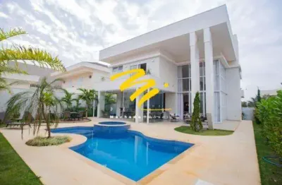 Sobrado à venda em campinas, loteamento mont blanc residence, com 4 suítes, com 408 m²