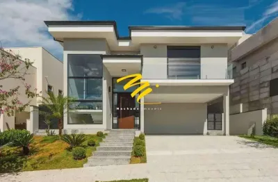 Sobrado à venda em campinas, alphaville dom pedro, com 5 quartos, com 420 m²