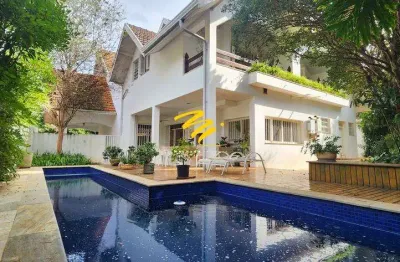 Sobrado à venda em campinas, jardim das paineiras, com 5 suítes, com 420 m²