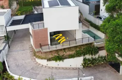 Sobrado à venda em campinas, jardim atibaia (sousas), com 4 suítes, com 288.26 m², jardim botânico