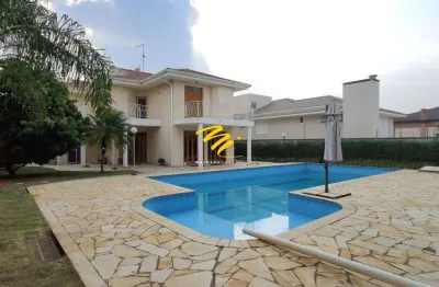 Sobrado à venda em campinas, loteamento alphaville campinas, com 5 quartos, com 850 m²