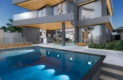 Sobrado com 5 dormitórios à venda, 392 m² por r$ 3.599.000,00 - condomínio residencial jaguary - são josé dos campos/sp