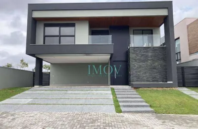 Sobrado com 5 dormitórios à venda, 397 m² por r$ 3.800.000,00 - condomínio residencial alphaville ii - são josé dos campos/sp