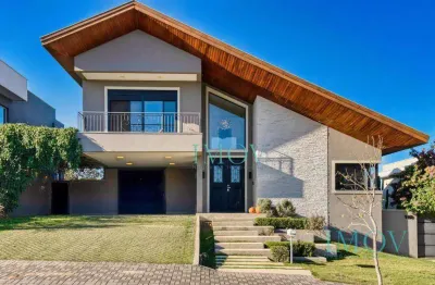 Sobrado à venda, 580 m² por r$ 4.800.000,00 - condomínio reserva do paratehy - são josé dos campos/sp
