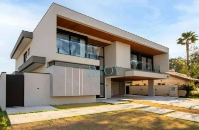 Mansão com 5 dormitórios à venda, 702 m² por r$ 12.500.000 - condomínio chácara serimbura - aceita permuta!!!