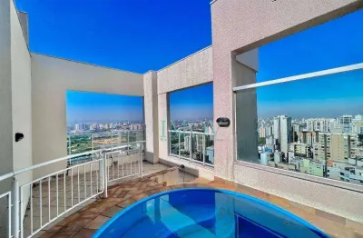 Cobertura com 4 dormitórios, 259 m² - venda por r$ 2.200.000,00 ou aluguel por r$ 11.363,01/mês - jardim aquarius - são josé dos campos/sp
