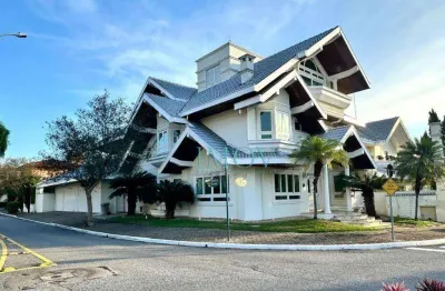 Sobrado com 5 dormitórios, 565 m² - venda por r$ 4.260.000,00 ou aluguel por r$ 18.172,97/mês - jardim aquarius - são josé dos campos/sp