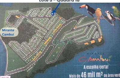 Terreno à venda, 250 m² por r$ 435.000,00 - mirante cambui - são josé dos campos/sp