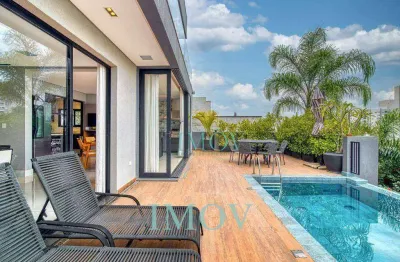Sobrado com 7 dormitórios à venda, 450 m² por r$ 4.500.000,00 - condomínio residencial monaco - são josé dos campos/sp