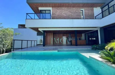 Sobrado à venda, 585 m² por r$ 5.900.000,00 - condomínio residencial montserrat - são josé dos campos/sp