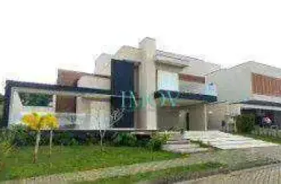 Sobrado com 5 dormitórios para alugar, 450 m² por r$ 18.260/mês - condomínio reserva do paratehy  norte- são josé dos campos/sp