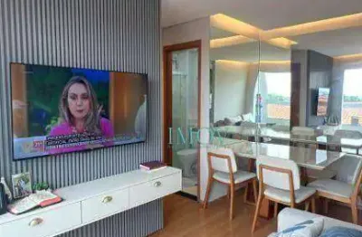 Apartamento com 2 dormitórios à venda, 48 m² por r$ 450.000 - jardim sul - são josé dos campos/sp