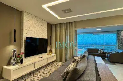 Apartamento com 4 dormitórios à venda, 192 m² por r$ 3.000.000,00 - jardim aquarius - são josé dos campos/sp