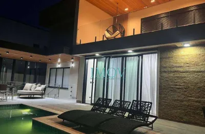 Sobrado com 3 dormitórios à venda, 355 m² por r$ 3.500.000,00 - condomínio residencial jaguary - são josé dos campos/sp