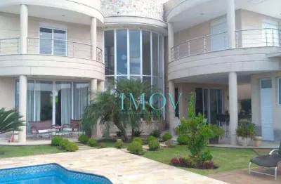 Sobrado com 4 dormitórios à venda, 450 m² por r$ 4.770.000,00 - condomínio reserva do paratehy - são josé dos campos/sp