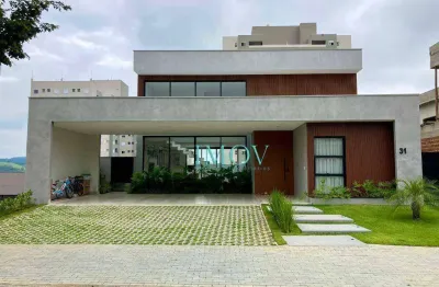 Sobrado com 4 dormitórios à venda, 293 m² por r$ 2.500.000,00 - residencial mônaco - são josé dos campos/sp