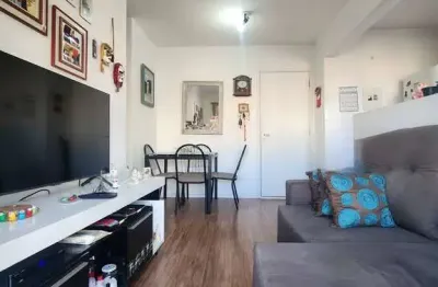 Apartamento 48m² condomínio residencial villa bertacchi