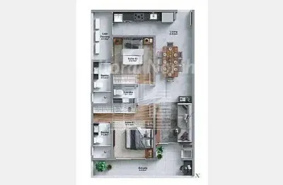 Apartamento com 2 quartos à venda na Rua Pereira Neto, Centro, Itajaí