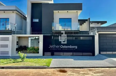 Sobrado para venda em campo grande, parque residencial rita vieira