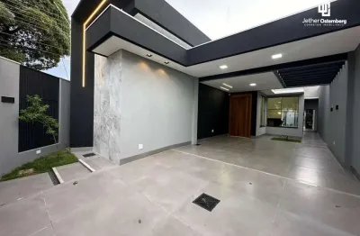 Casa para venda em campo grande, parque residencial rita vieira, 3 dormitórios, 3 suítes