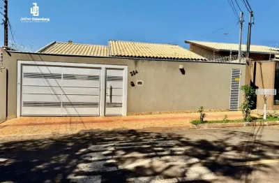 Casa para venda em campo grande, vila planalto, 3 dormitórios, 1 suíte, 2 banheiros