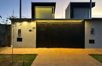 Casa para venda em campo grande, parque residencial rita vieira, 3 dormitórios