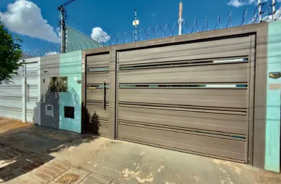 Casa para locação em campo grande, jardim vida nova, 2 dormitórios, 1 banheiro, 2 vagas