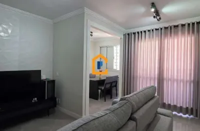 Apartamento reformado com 2 quartos, sala ampliada e vaga de garagem no parque itália em campinas-sp