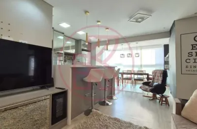 Apartamento para venda em santo andré, vila scarpelli, 2 dormitórios, 2 suítes, 3 banheiros, 2 vagas